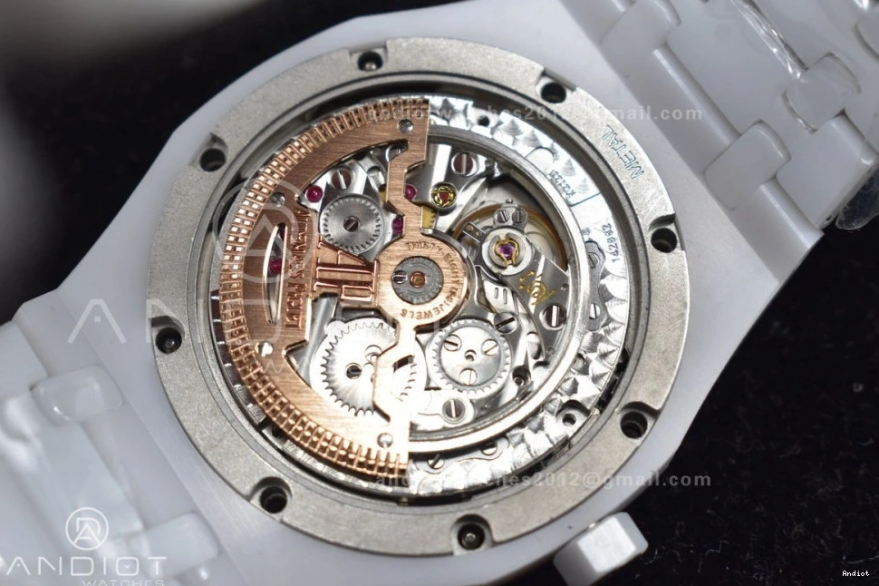 26579cb on Perpetual Ceramic Calendar White Bracelet APSF Best A5134 Ceramic Oak Royal Edition 0514